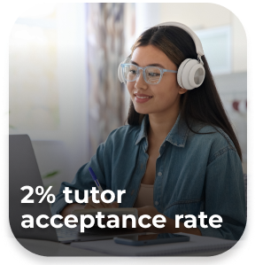 2% tutor acceptance ratio